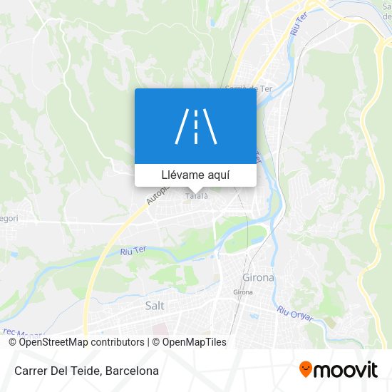 Mapa Carrer Del Teide