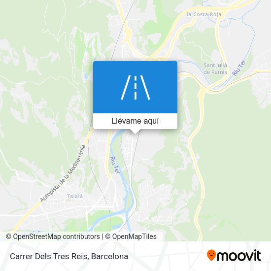 Mapa Carrer Dels Tres Reis