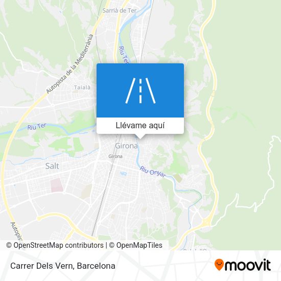 Mapa Carrer Dels Vern
