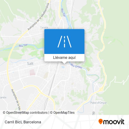 Mapa Carril Bici