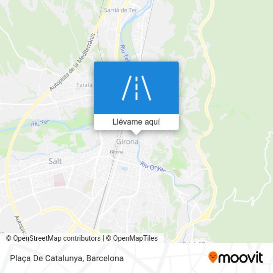 Mapa Plaça De Catalunya