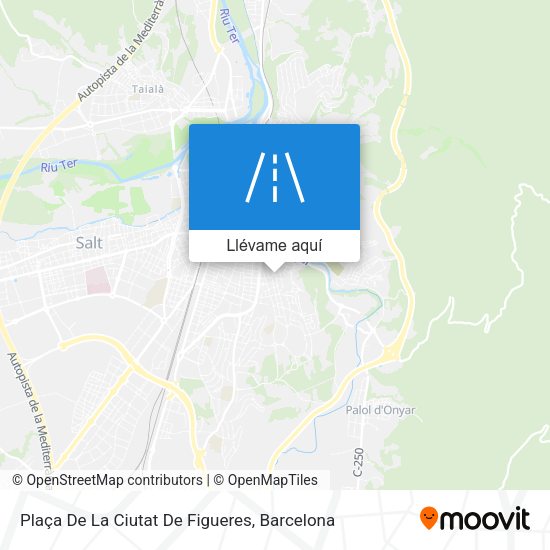 Mapa Plaça De La Ciutat De Figueres