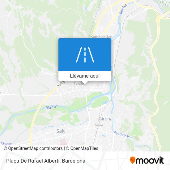 Mapa Plaça De Rafael Alberti