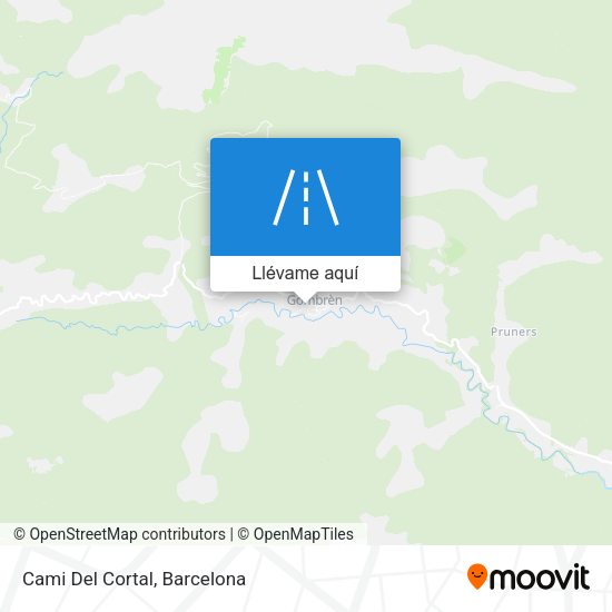 Mapa Cami Del Cortal