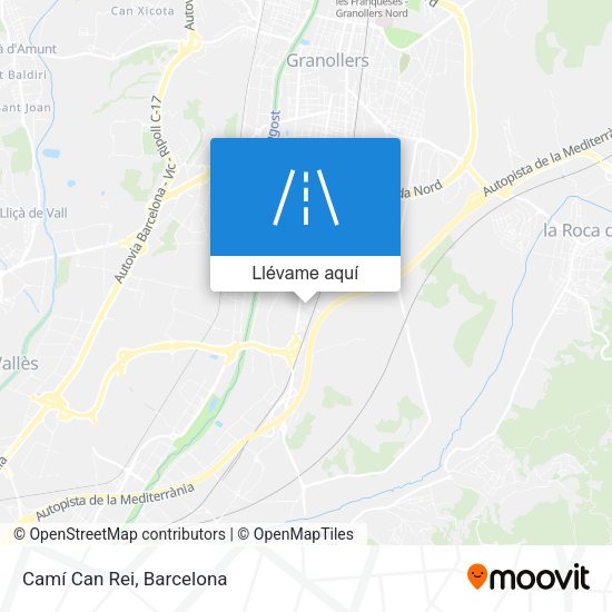 Mapa Camí Can Rei