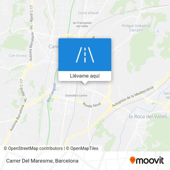 Mapa Carrer Del Maresme