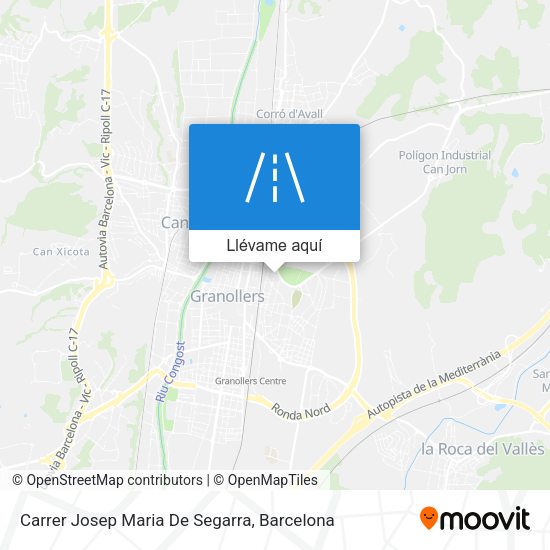 Mapa Carrer Josep Maria De Segarra