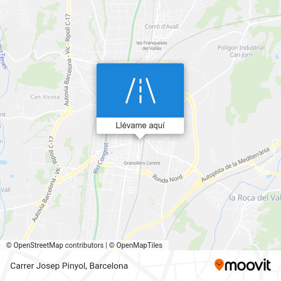 Mapa Carrer Josep Pinyol