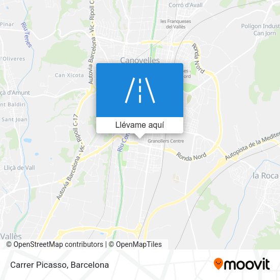 Mapa Carrer Picasso