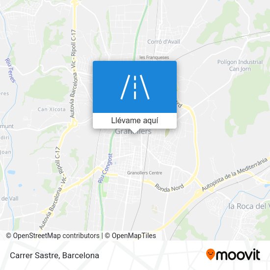 Mapa Carrer Sastre