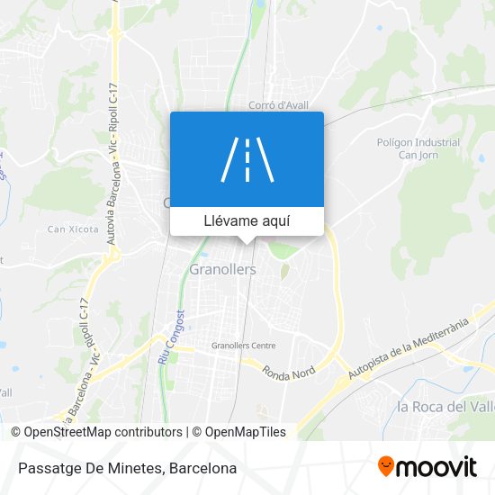 Mapa Passatge De Minetes