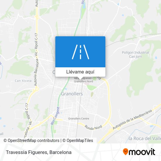 Mapa Travessia Figueres