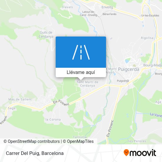 Mapa Carrer Del Puig
