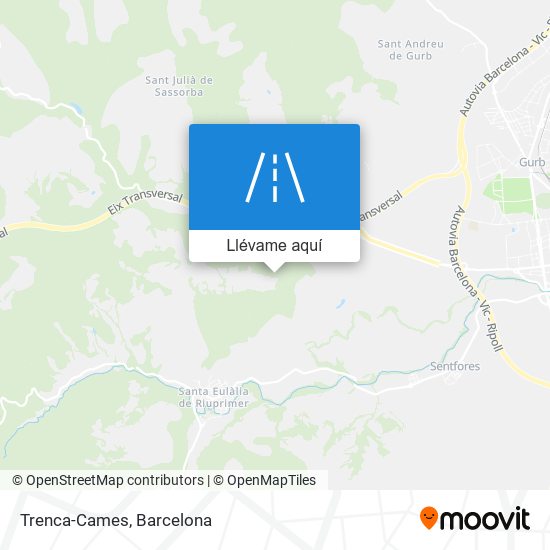 Mapa Trenca-Cames