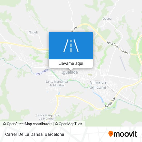 Mapa Carrer De La Dansa