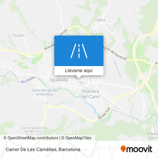 Mapa Carrer De Les Camèlies