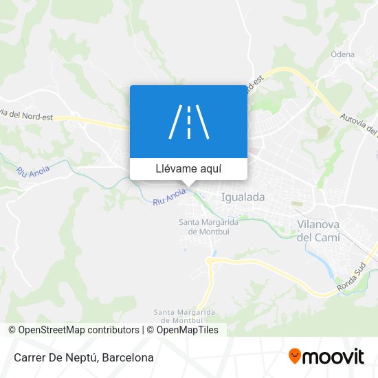 Mapa Carrer De Neptú