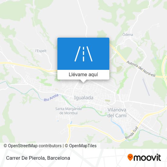 Mapa Carrer De Pierola