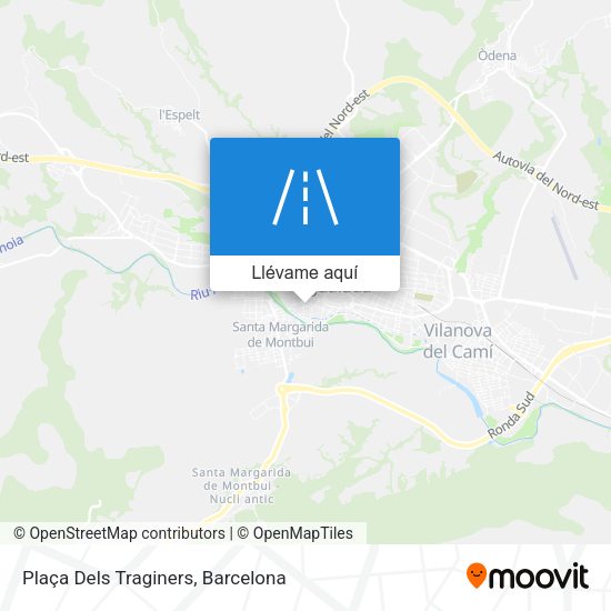 Mapa Plaça Dels Traginers