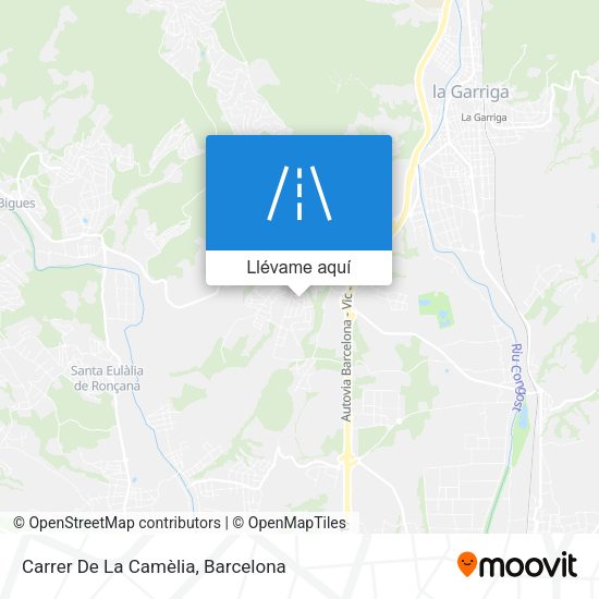 Mapa Carrer De La Camèlia