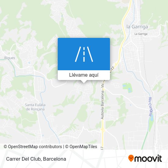 Mapa Carrer Del Club