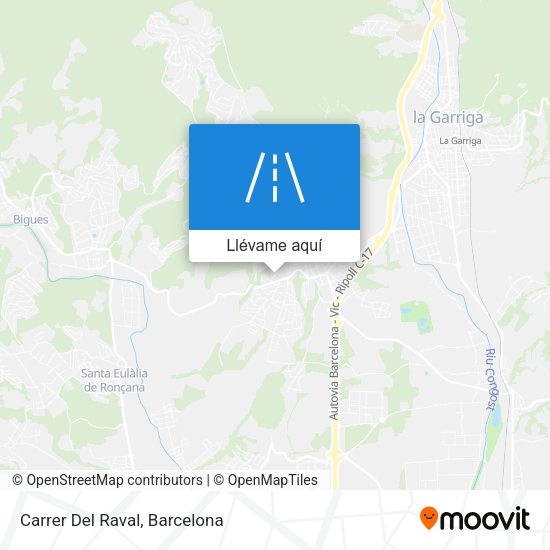 Mapa Carrer Del Raval