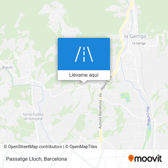 Mapa Passatge Lluch