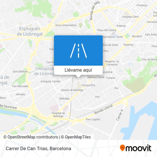 Mapa Carrer De Can Trias