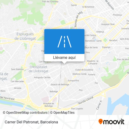 Mapa Carrer Del Patronat