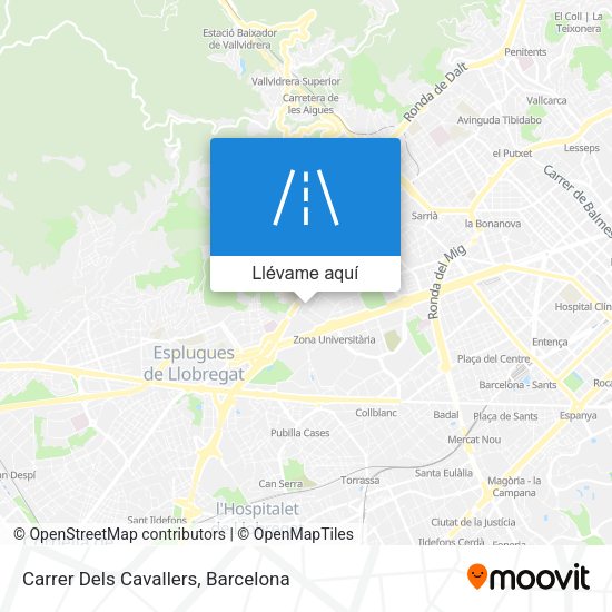 Mapa Carrer Dels Cavallers