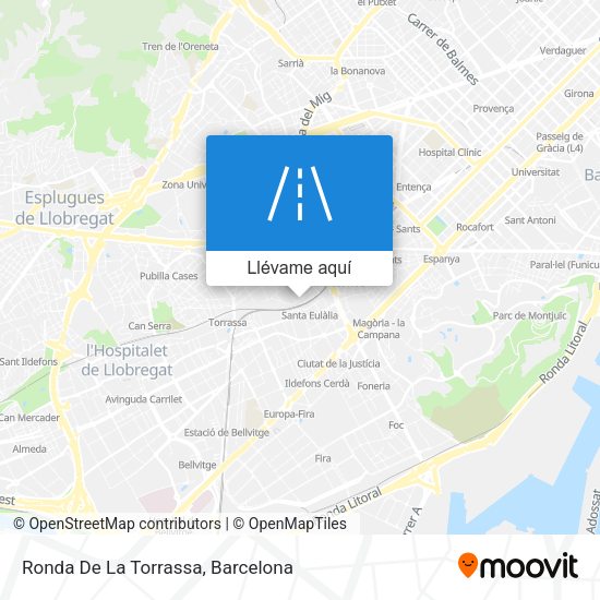 Mapa Ronda De La Torrassa
