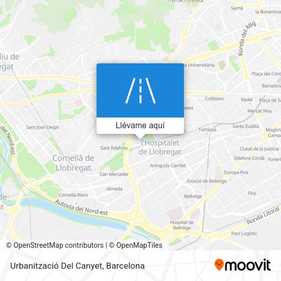 Mapa Urbanització Del Canyet