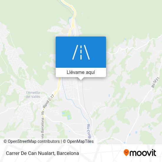 Mapa Carrer De Can Nualart