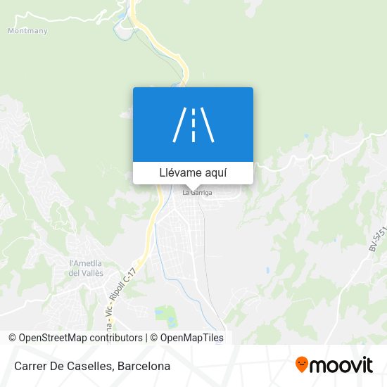 Mapa Carrer De Caselles