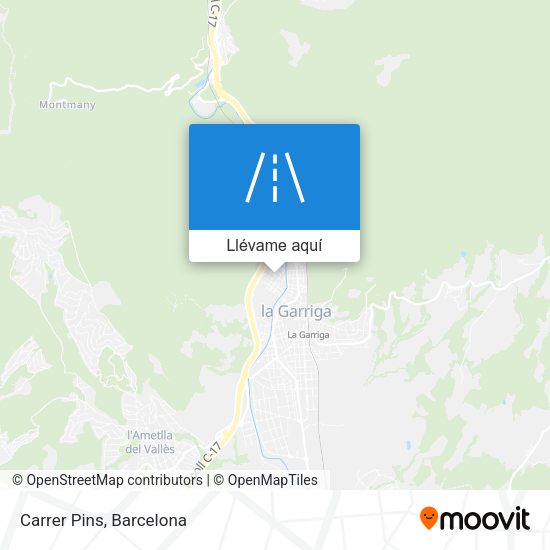 Mapa Carrer Pins