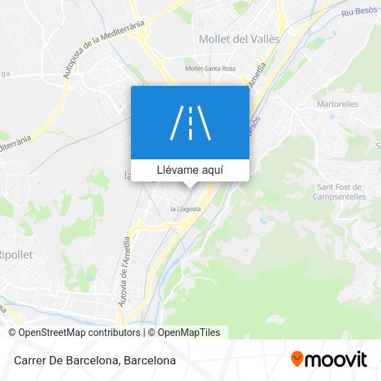 Mapa Carrer De Barcelona