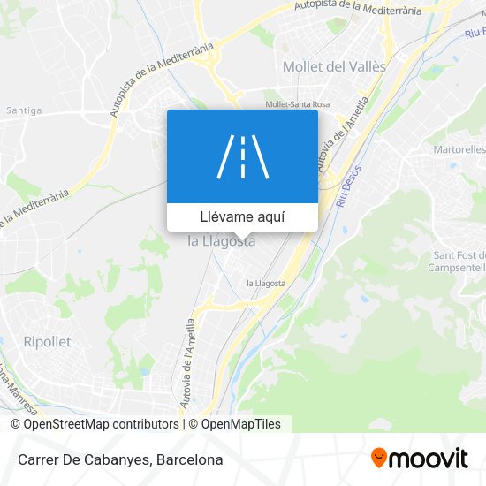 Mapa Carrer De Cabanyes
