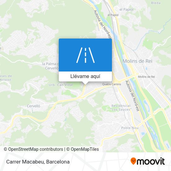 Mapa Carrer Macabeu
