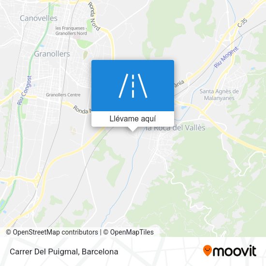 Mapa Carrer Del Puigmal