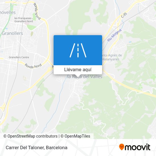Mapa Carrer Del Taloner