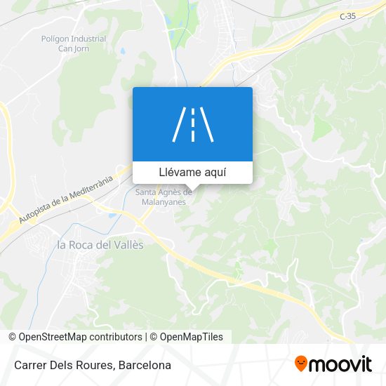 Mapa Carrer Dels Roures