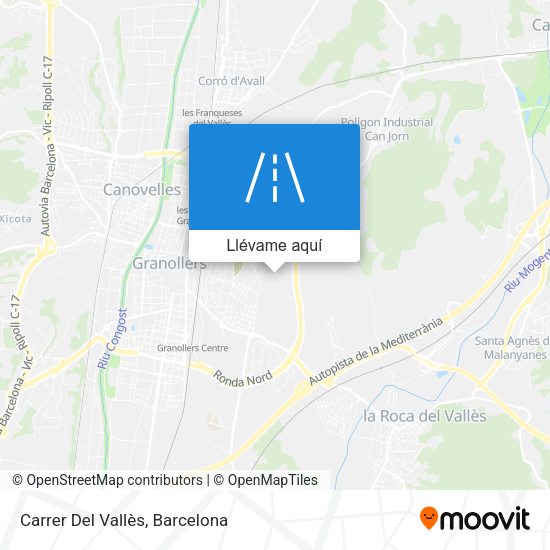 Mapa Carrer Del Vallès