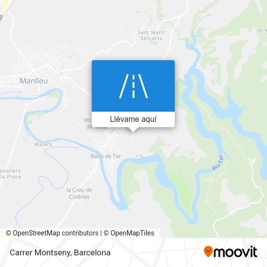 Mapa Carrer Montseny