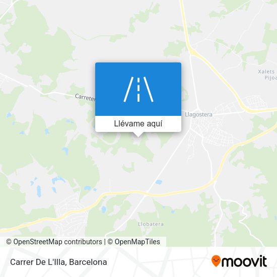 Mapa Carrer De L'Illa