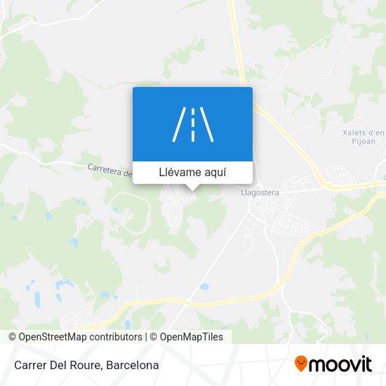 Mapa Carrer Del Roure