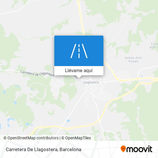 Mapa Carretera De Llagostera