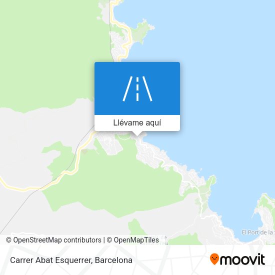Mapa Carrer Abat Esquerrer