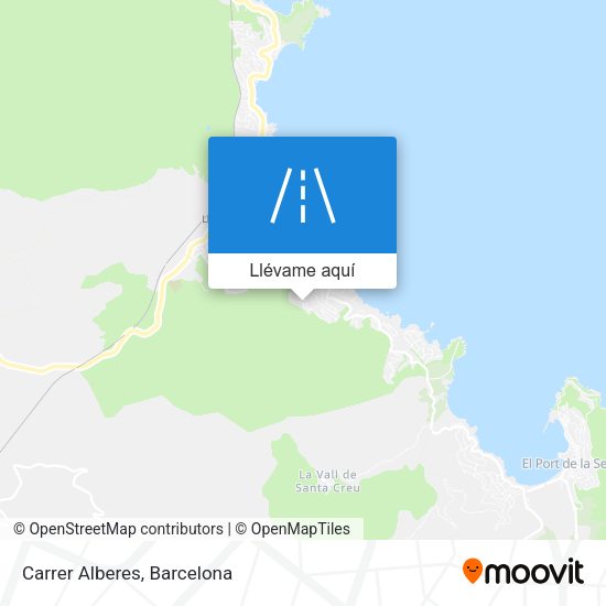 Mapa Carrer Alberes