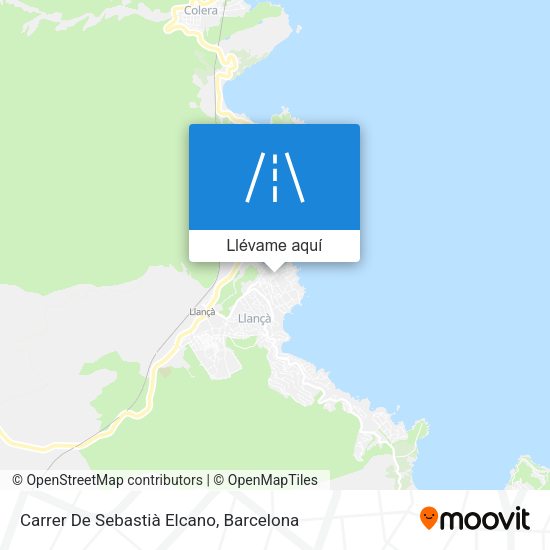 Mapa Carrer De Sebastià Elcano