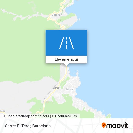 Mapa Carrer El Terer